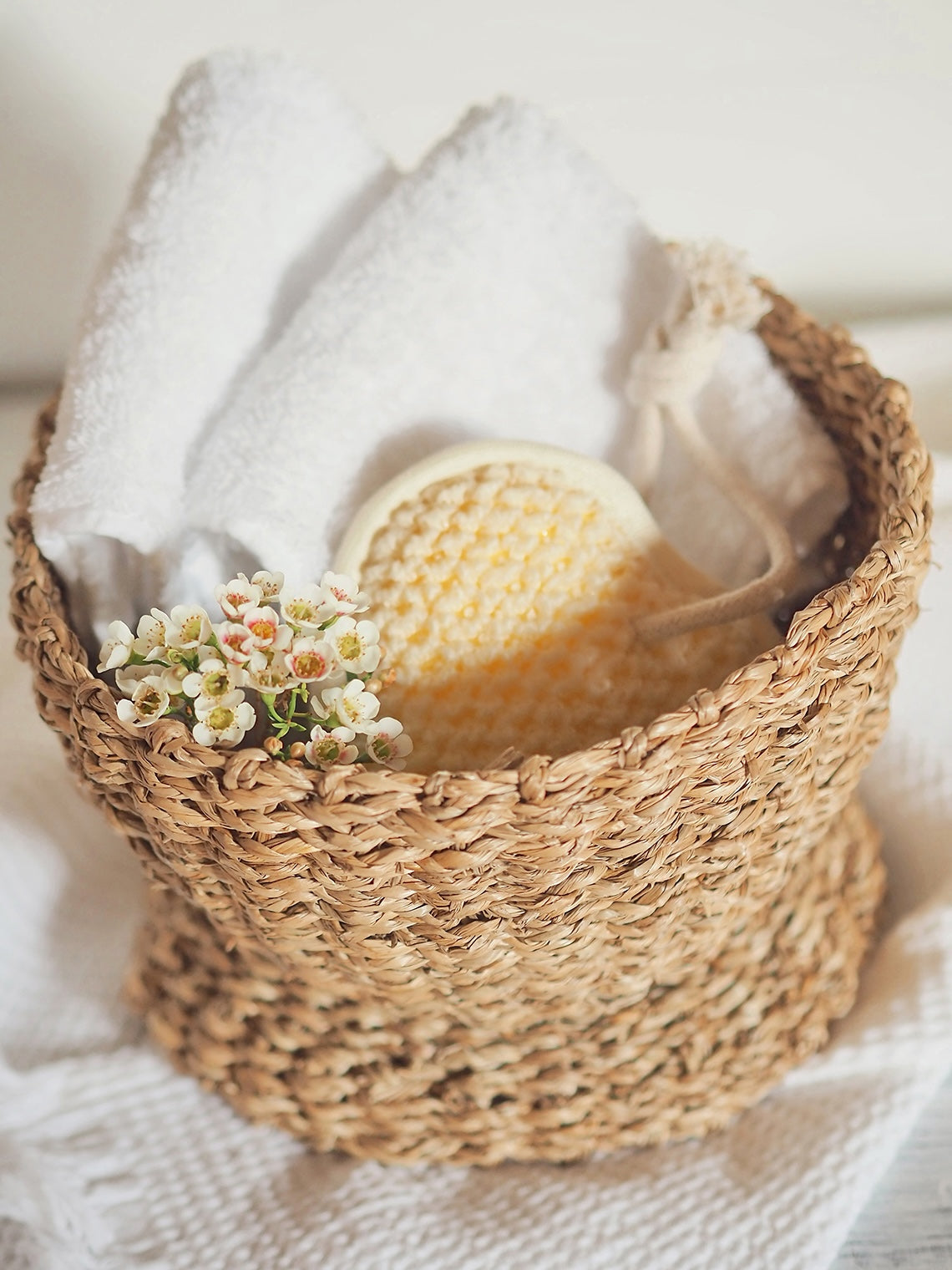 Woven Seagrass Basket | Small