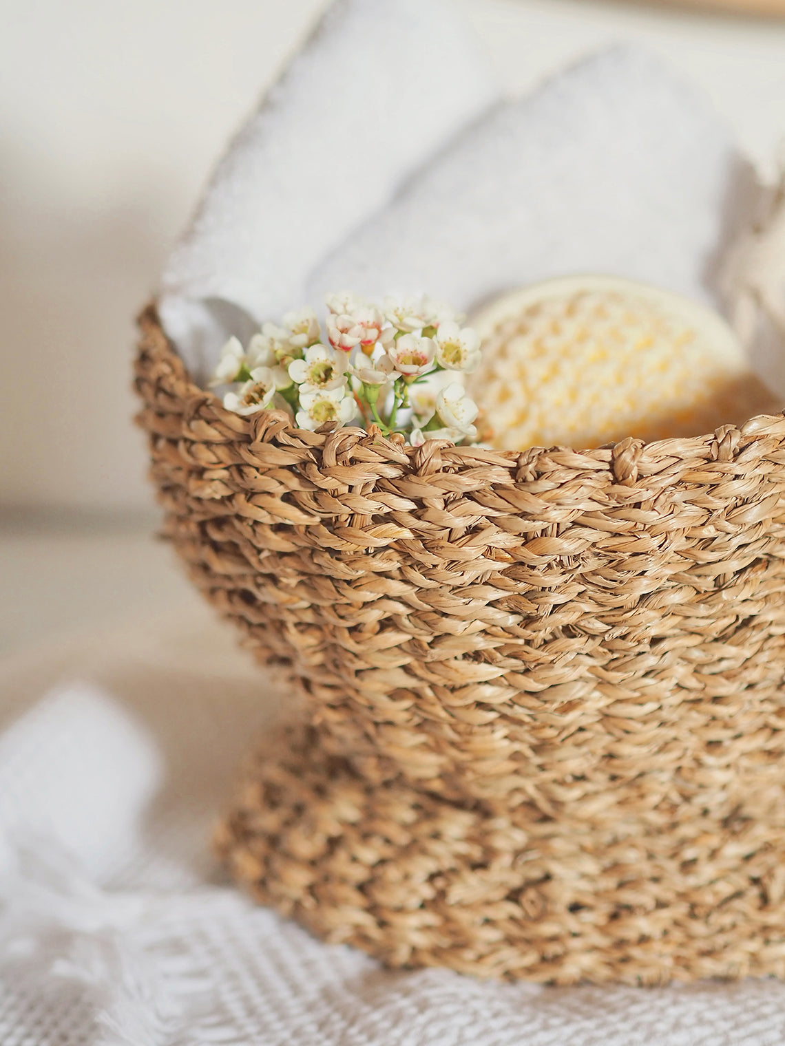Woven Seagrass Basket | Small